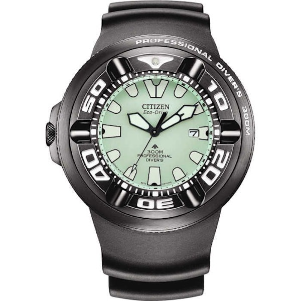 Klocka - Stål, Svart Silikon - Citizen - BJ8055-04X Svart