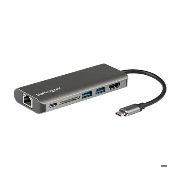 Multiport adapter - StarTech.com - DKT30CSDHPD3 - HDMI 4K - USB Power Delivery 3.0 - 5 porte