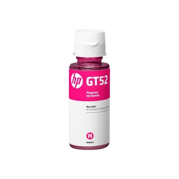 HP GT52 Magenta alkuperäinen täyttömuste Deskjet GT 5810, GT 5820, GT 5822