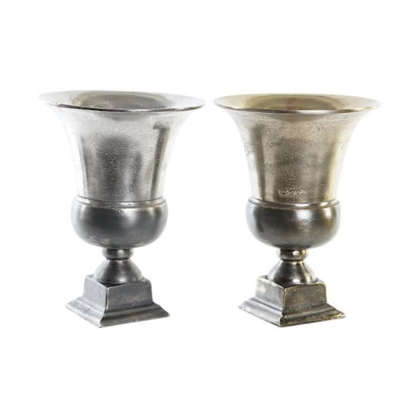 vas guld, silver modern design 31,5 cm