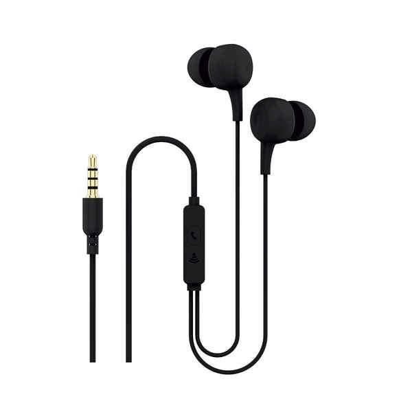 Headsets med KSIX Ergonomic Microphone - Sort - Integreret mikrofon - Stereolyd svart