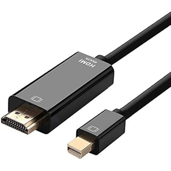 AISENS konverterkabel - Mini DisplayPort han til HDMI han - 3m - Sort Svart