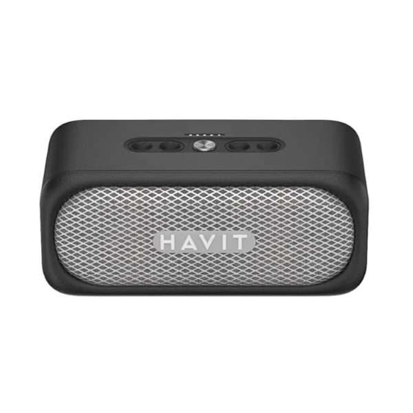 Trådløs Bluetooth 5.3 bærbar højttaler, TWS, TF, AUX, håndfri opkald, IPX7, 2000 mAh - Havit (SK905BT) - Sort Sort
