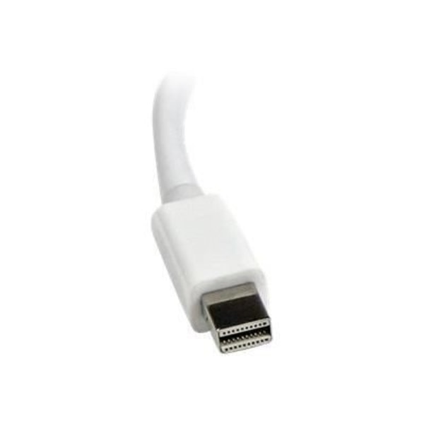 Mini DisplayPort - VGA -sovitin/muunnin - Mini DP - VGA -videomuunnin - M/F - 1920 x 1200 - Valkoinen - MDP2VGAW