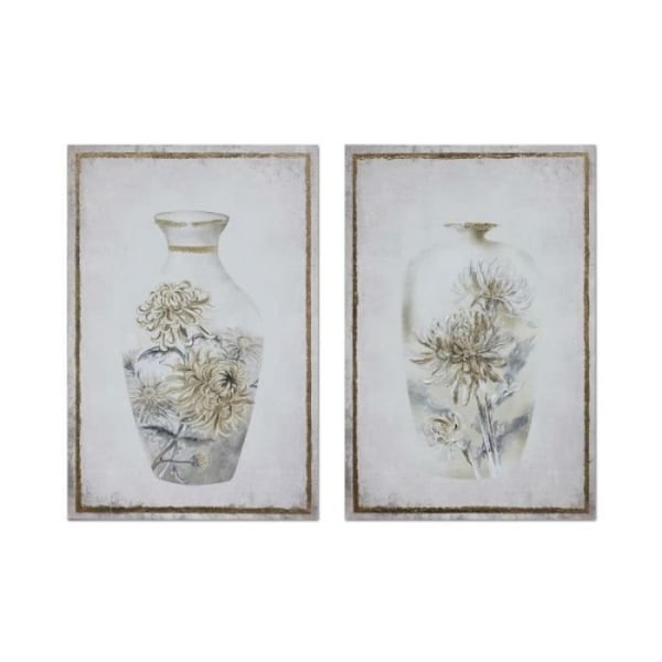 Cadre DKD Home Decor Vase (50 x 1 8 x 70 cm) (2 Enheder)