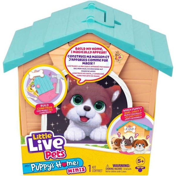 Niche overraskelse - Moose Toys - Orange hund - Tilfældig model - Inkluderede accessories - 5 år og op. kastanj