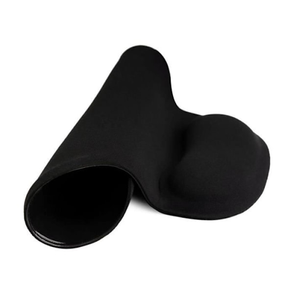 Hiirimatto - SAVIO - MP-01B - Musta - Rannepatteri - Geeli - 3 mm paksu