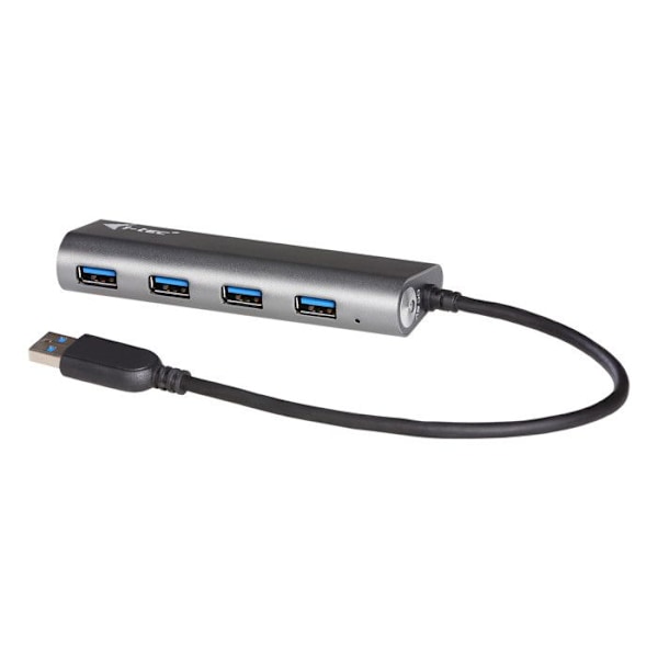 USB Hub - I-TEC - Metal - 4 Porte USB 3.0 - Ekstern - PC, Mac
