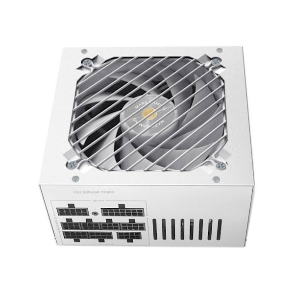 Mars Gaming Mpb850sim Moduler Strømforsyning Atx 850w 80 Plus Bronze Hvid