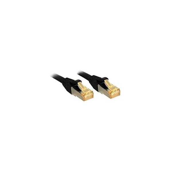 CAT 7 LSOH netværkskabel - LINDY - 0,3m - Sort - SFTP - PiMF - 600Mhz