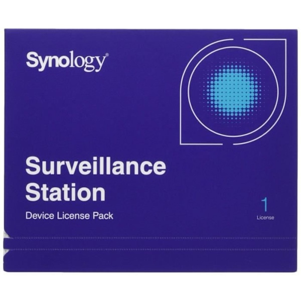 SYNOLOGY Pack 1 -lisenssi lisäkameralle valvonta-asemalle