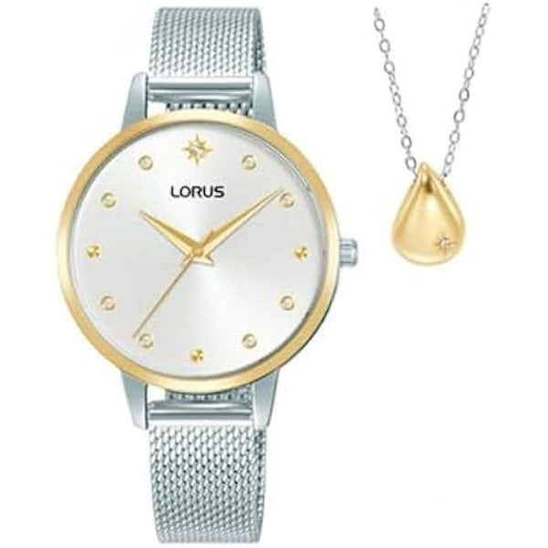 Dameur Kvinde - LORUS - RG286XX9 - Analog - Rustfrit Stål - Vandafvisende 50m Silver, Vit