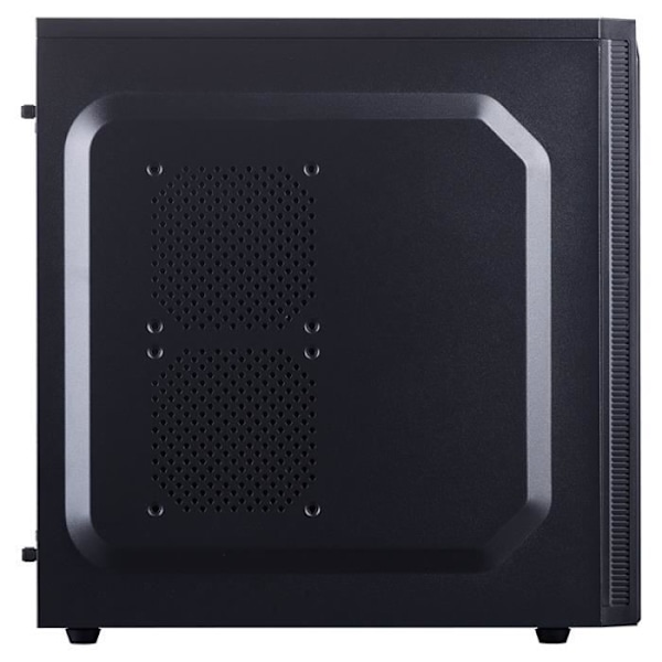 Hiditec ATX KLYP, Matka, PC, Synteettinen ABS, SECC, ATX, Micro-ATX, Musta, koti-toimisto