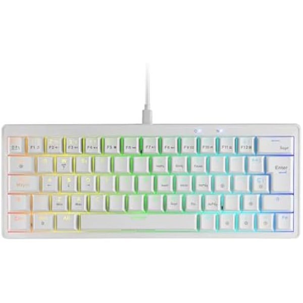 Klinisk Tangentbord - MARS GAMING - MKMINIPRO - Ultra-kompakt 60% - RGB-belysning - Hot-Swappable