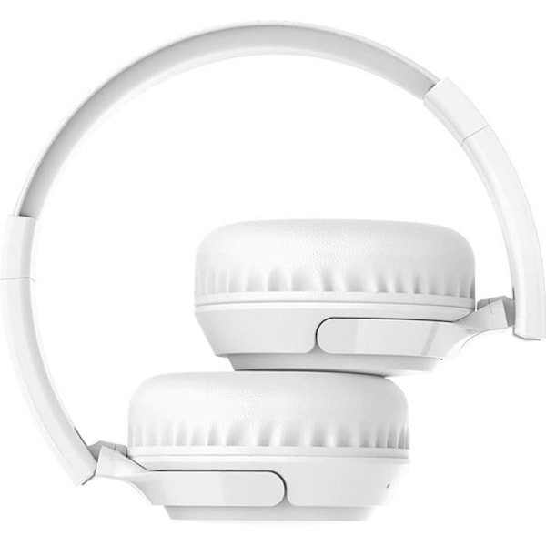 SPC HERON 2 STUDIO – Langattomat Bluetooth-kuulokkeet, 50h akku, kaksois-samaaikainen yhteys, mikrofoni ja kierrätettyä muovia - Valkoinen