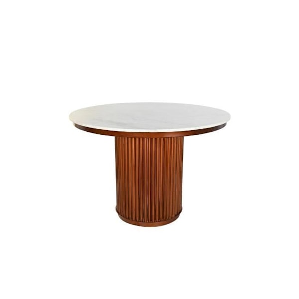 MARMOR SPISEBORD MED METALBEN 110X11 Unico