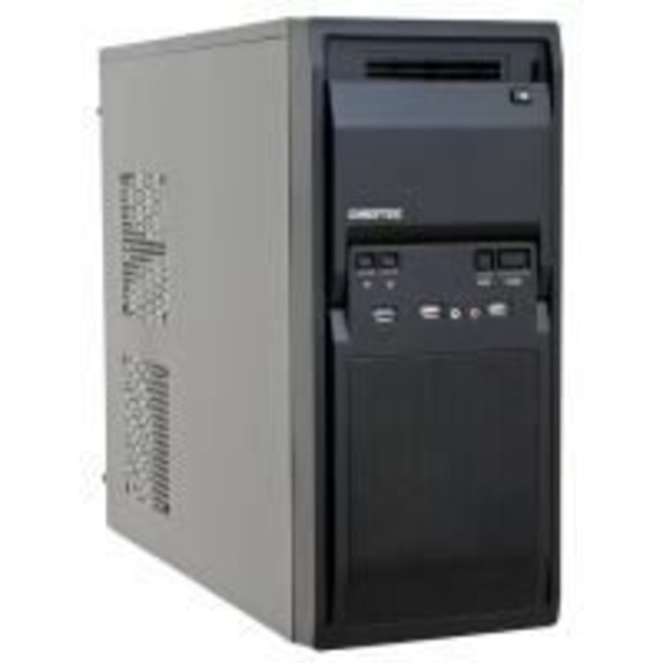Mid Tower-etui - CHIEFTEC - LG-01B-OP - Sort - ATX, MATX - 2x 5,25-båse - 3x 3,5"-båse - 1x 2,5"-båse