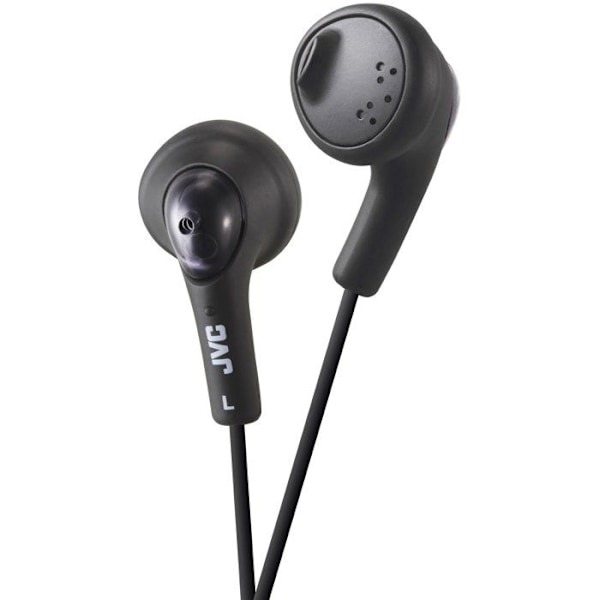 JVC HA-F160-B-E Hörlurar GUMY Svart