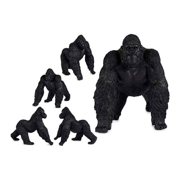 koristeellinen musta gorillahartsihahmo (30 x 36 x 45 cm)