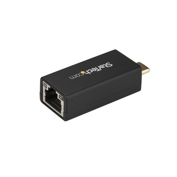 USB-C-verkkosovitin - StarTech - Gigabit Ethernet - 1 portti - Musta - USB 3.0 Type-C
