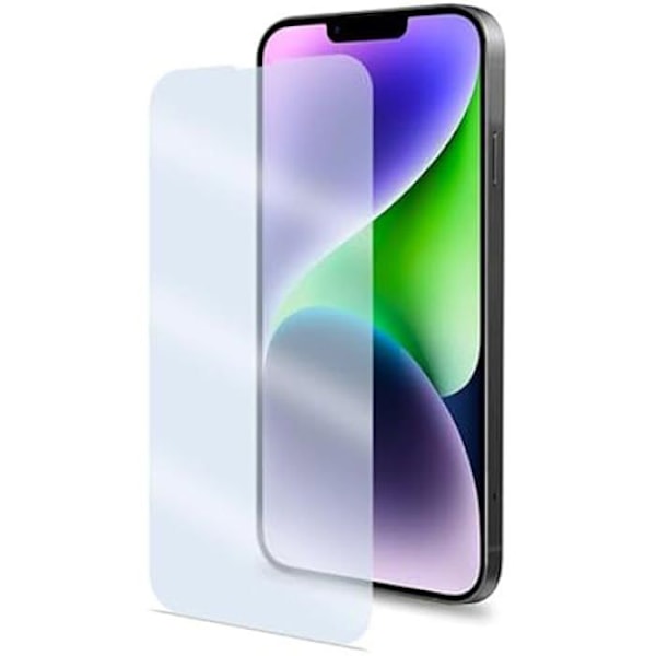 Skyddsfodral för iPhone 14 Plus - CELLY - CRYSTAL - Transparent - Motståndskraftig - Ultratunt Transparent