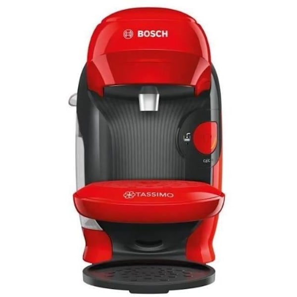 BOSCH TAS1103 Tassimo Red multidrik-maskine - Tryk 3,3bar - Vandtankkapacitet 0,7l Röd