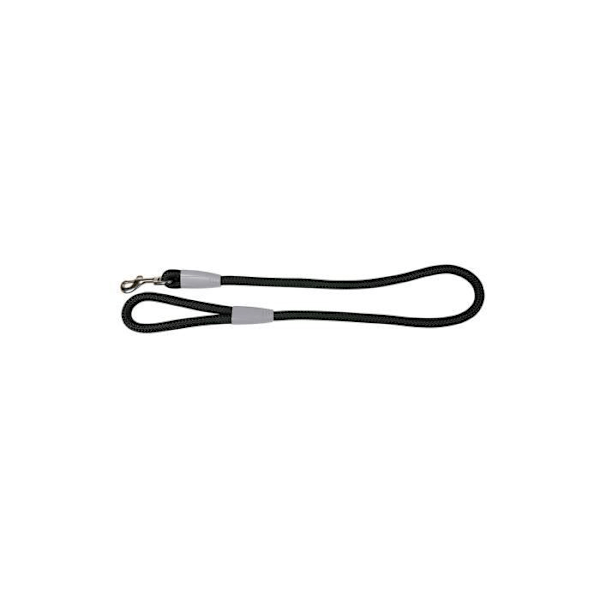 Sort dynamisk snor 12mm-100cm - GENERISK - Til hunde - Udendørs - Nylon - Reb Svart