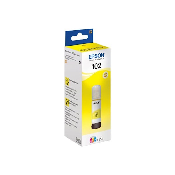EPSON Original 102 Ink Tank - 70 ml - Gul
