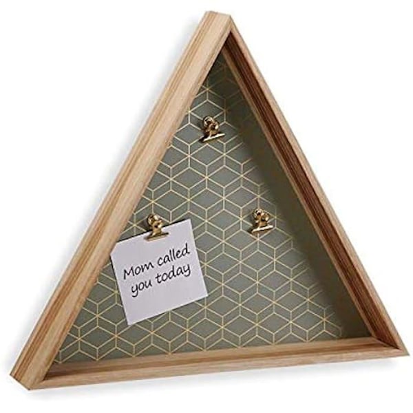 Vægstøtte - VERSA - Flerfarvet - Træ - 33x6x37,5 cm - Til at hænge