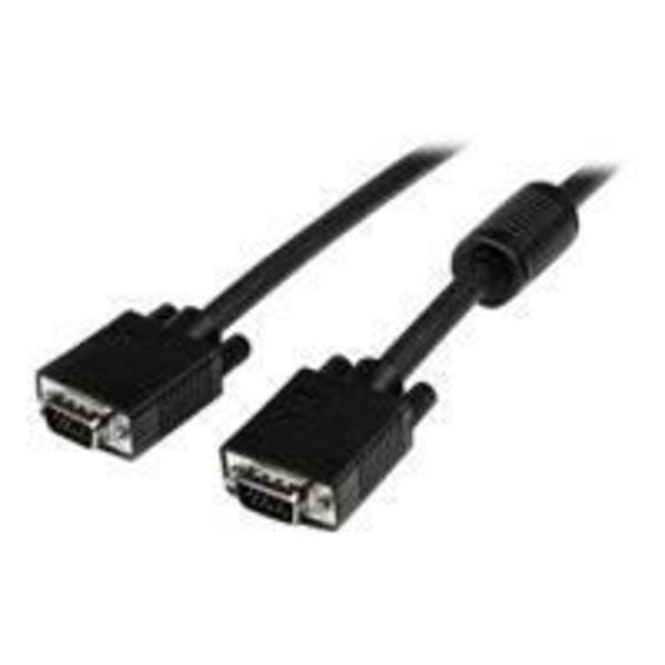 STARTECH 2m koaksialt VGA-kabel til skærm i høj opløsning - HD15 til HD15-ledning - M/M - Sort