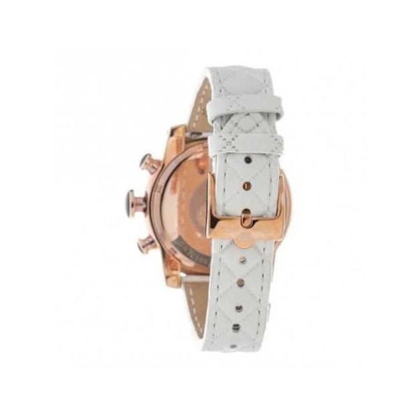 Dameur - Glam Rock - GR32166R - Læder - Ø 44 mm - Vandmodstand 10 Atm Vit
