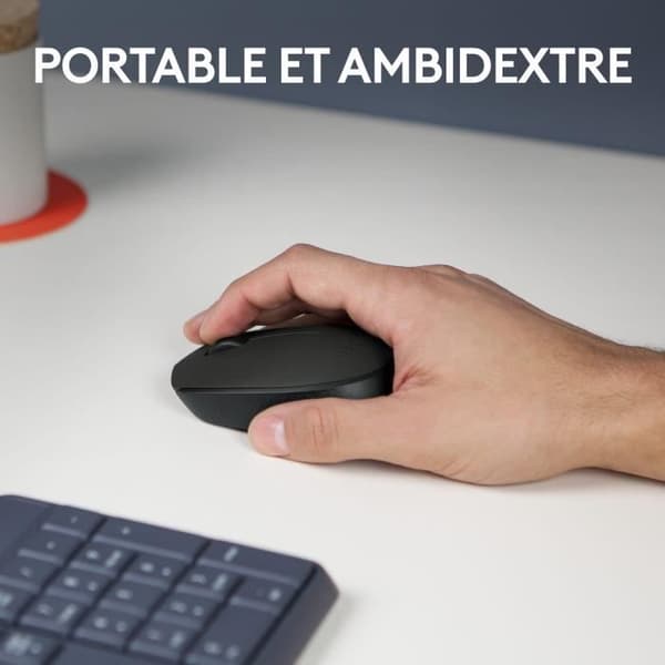 Hiiri - Langaton - Logitech - M171 - Musta - Ambidextrinen