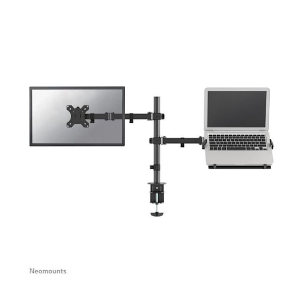 Justerbar arm för LCD-skärm - NewStar - FPMA-D550NOTEBOOK - Svart - 10"-32" - Skrivbordsmonterbar Svart