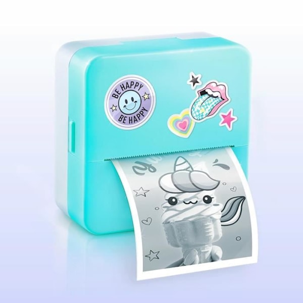 Canal Toys - Lommeprinter Photo Creator - Termisk og økonomisk udskrivning - CLK 017 Svartvitt
