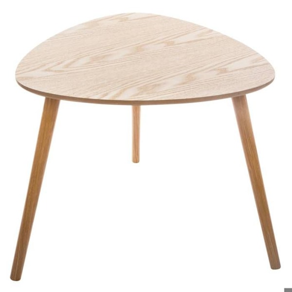 Sæt med 3 lav borde - Atmosphera - Mileo - MDF træ - Ask dekoration - Moderne design askfaner