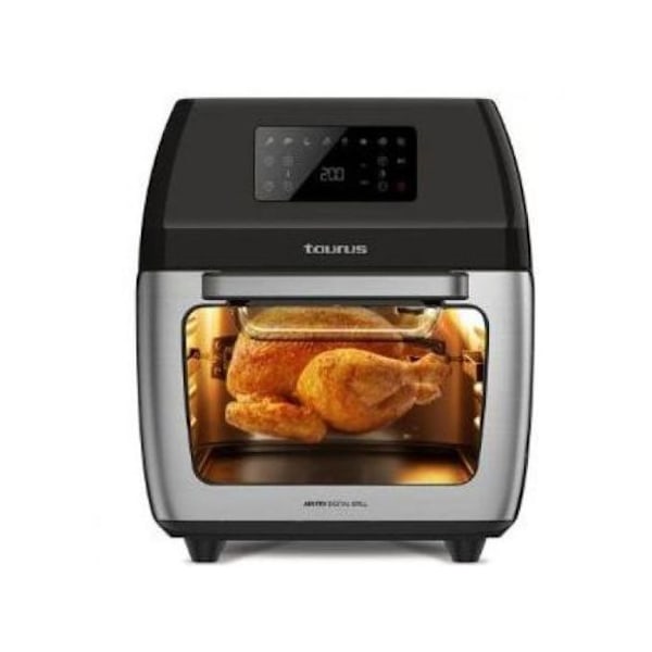 Luftfriture - TAURUS - Air Fry Digital Grill - 1700 Watt - 12 Liter - Digital berøringsskærm