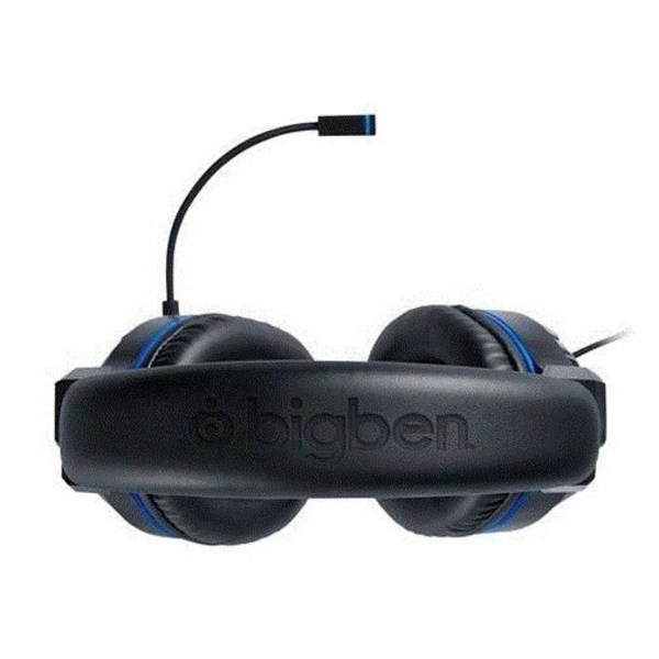 Pelin kuulokkeet - Bigben - PS4 - Stereo - Säädettävä mikrofoni - Mukavat tyynyt Svart