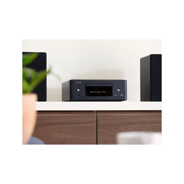Miniäänijärjestelmä - DENON - Ceol N12DAB - Langaton suoratoisto - HDMI - Hi-Fi-ääni Svart