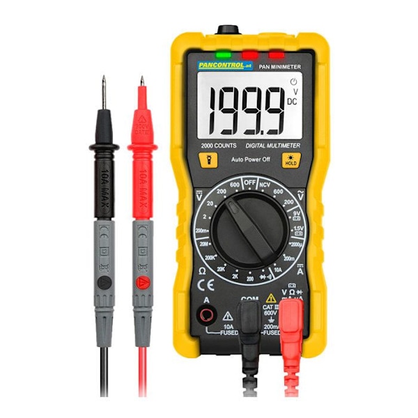 cat iii 600v pan minimeter pancontrol digitalt multimeter