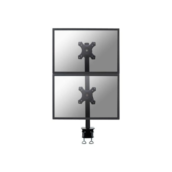 Bordsstöd för 2 LCD/Plasma-skärmar - NEWSTAR - FPMA-D700DV - Svart - Skärmstorlek: 10"-27"