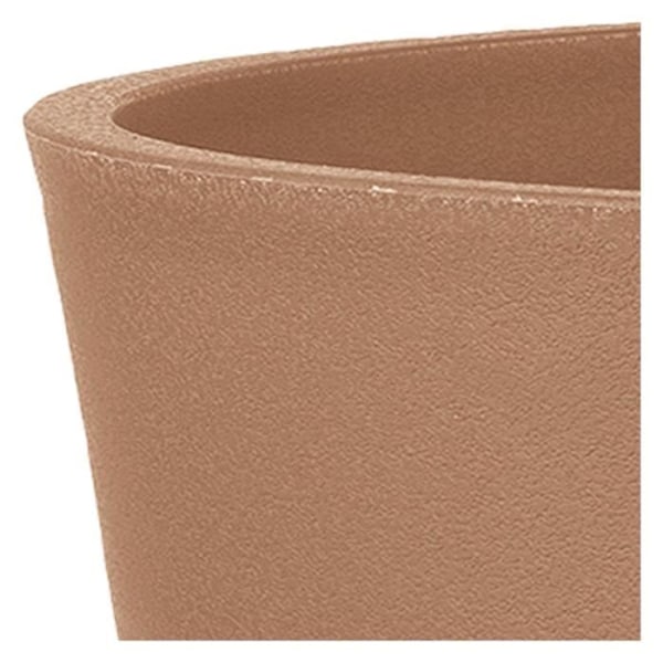 Kvadratisk blomkruka - DEROMA - Origin - 29 L - Terrakotta Terrakotta