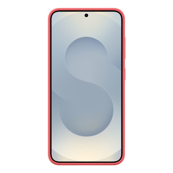 Suojakuori - Samsung - Galaxy S25 - Silikoni - Punainen - Pehmeä Tuntu Röd