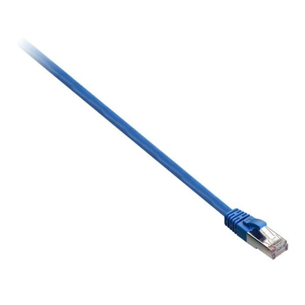 V7 netværkskabel V7CAT6STP-03M-BLU-1E - 3 m Kategori 6 - Til modem, router, hub, panel, vægplade, pc