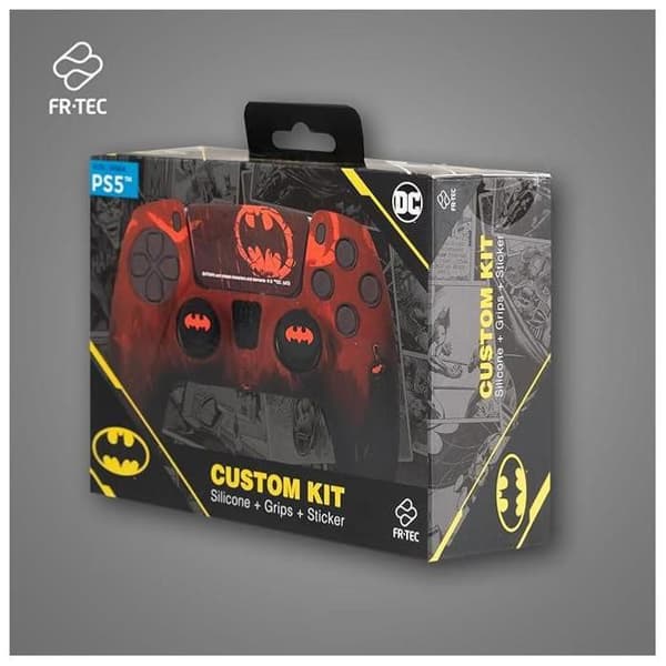 Accessoar - Just For Games - DC Batman - Anpassad kit - PS5-kontroller - 2 års garanti