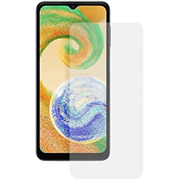 Hærdet glas skærmbeskytter til Galaxy A04S - KONTAKT - 9H modstand - tykkelse 0,3 mm Transparent