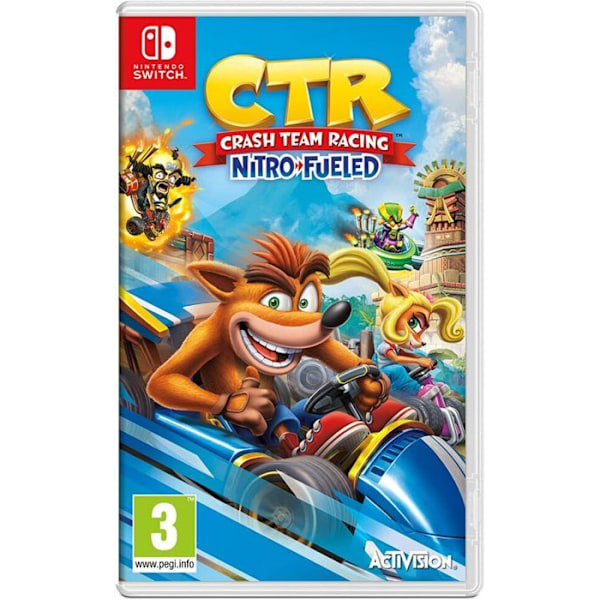 Crash Bandicoot Team Racing Nitro Fueled