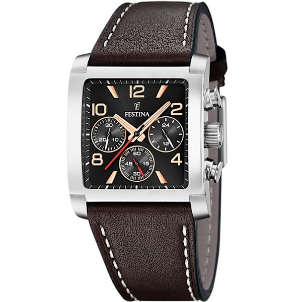 Festina F20653/4 Tidøs Chronograf Ur Mænd 36mm 5ATM