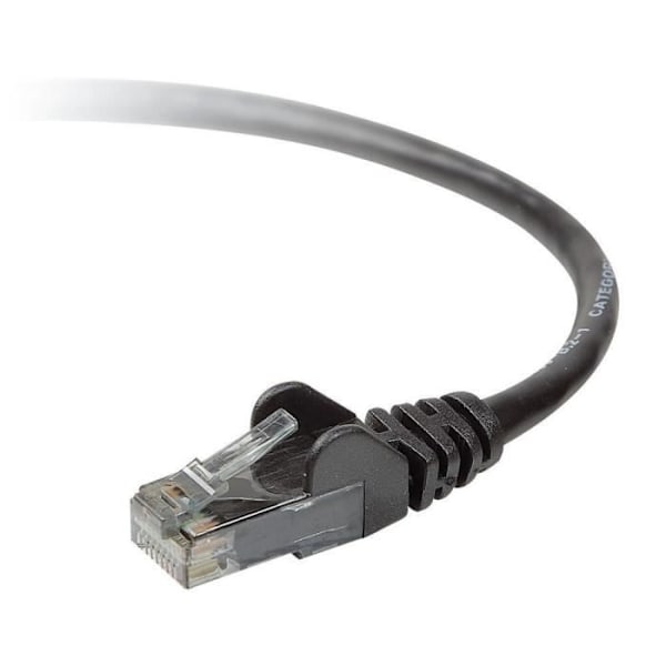 BELKIN Cat6 Stp Rj45M M Kabel - Blk Patch Snagless - 5 m