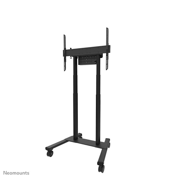 0 NEOMOUNTS af NEWSTAR MOTORISERET Mobil gulvstativ - VESA 100X100 OP til 800X600 Sort