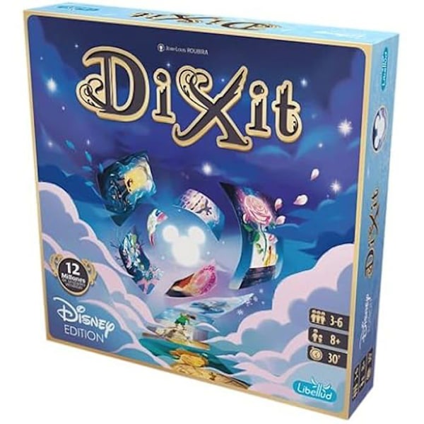 Dixit Disney Edition brädspel på spanska - Libellud - 3 till 8 spelare - 8+ år - 30 min